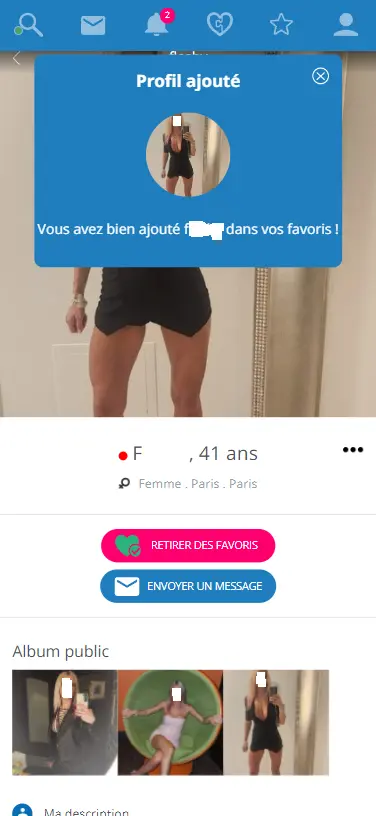 Fonctionnalité ajout aux favoris du site leboncoup